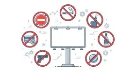 Что нельзя рекламировать на улице